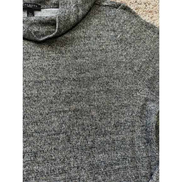 NWOT - Sparkly Talbots turtle neck sweater, Large Pet, Gold Thread for sparkle! - Picture 7 of 7